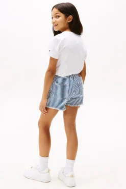 Meisjes short blauw