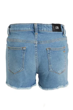 Meisjes short blauw