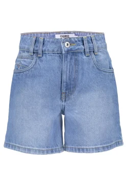 Meisjes short blauw