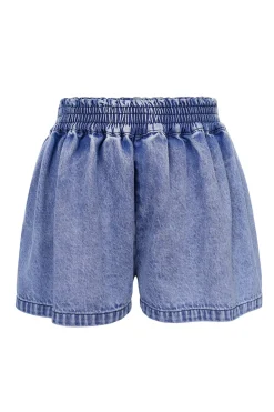 Meisjes short blauw