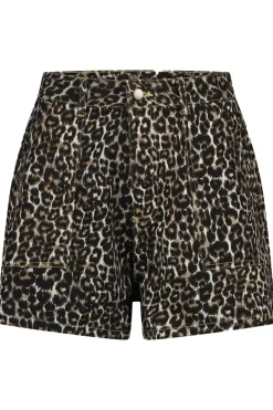 Meisjes short bruin