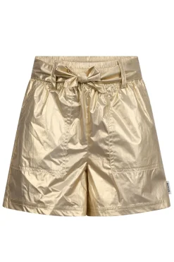 Meisjes short goud
