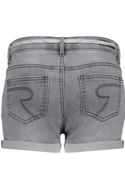 Meisjes short grijs