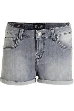 Meisjes short grijs