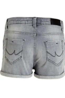 Meisjes short grijs