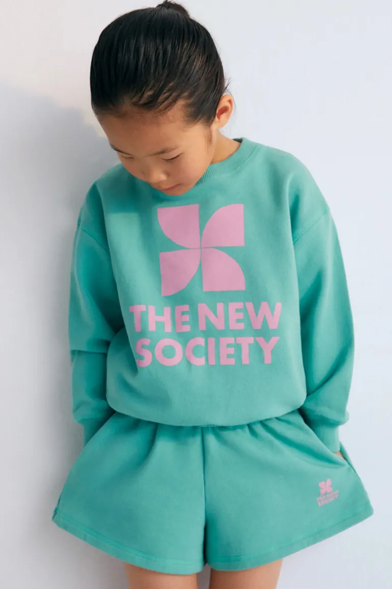 Meisjes short groen