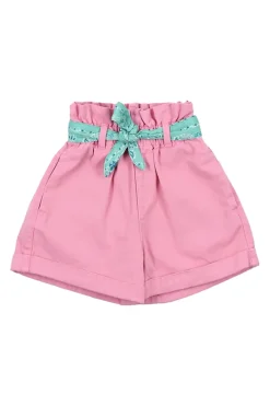 Meisjes short rose