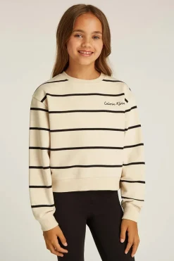 Meisjes sweater bruin