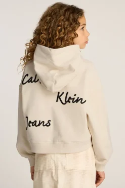 Meisjes sweater bruin
