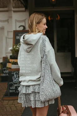 Meisjes sweater grijs