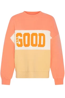 Meisjes sweater oranje