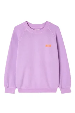 Meisjes sweater paars