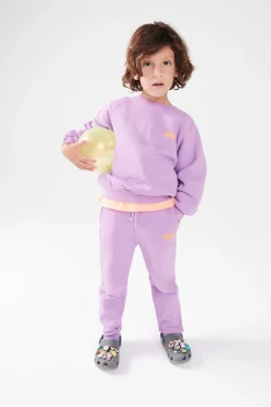 Meisjes sweater paars