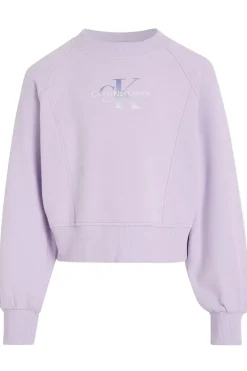 Meisjes sweater paars