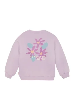 Meisjes sweater paars