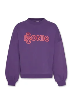 Meisjes sweater paars