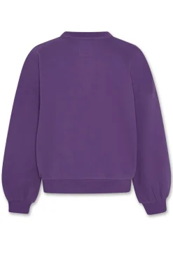 Meisjes sweater paars