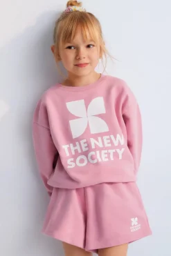 Meisjes sweater rose