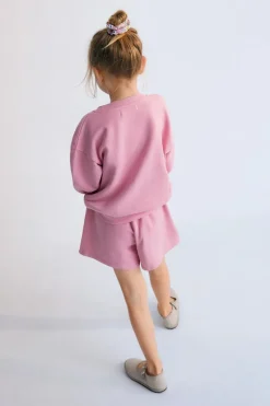 Meisjes sweater rose