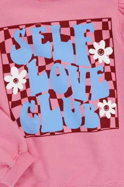 Meisjes sweater rose