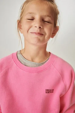 Meisjes sweater rose