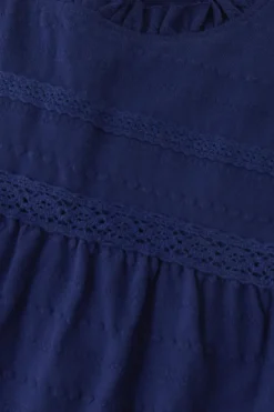 Meisjes top blauw