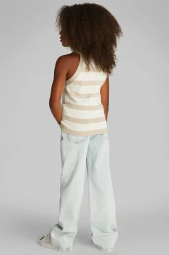 Meisjes top bruin