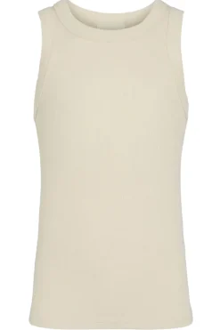 Meisjes top ecru
