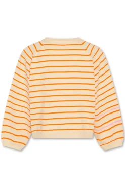 Meisjes trui oranje