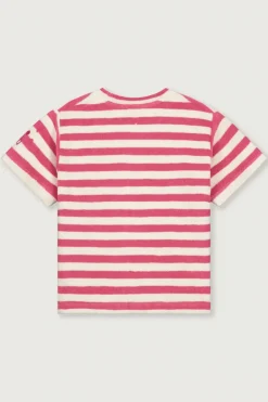 Meisjes t-shirt korte mouw rood
