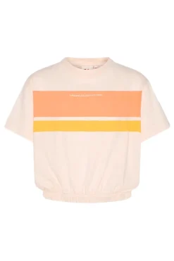 Meisjes t-shirt korte mouw rose