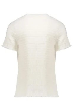 Meisjes t-shirt korte mouw grijs