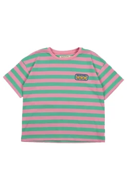 Meisjes t-shirt korte mouw rose
