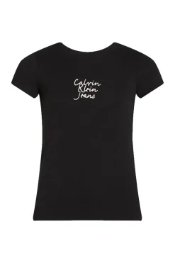 Meisjes t-shirt korte mouw zwart