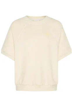 Meisjes t-shirt korte mouw bruin