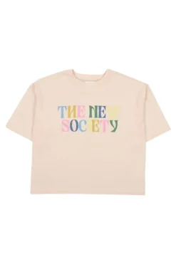 Meisjes t-shirt korte mouw rose
