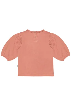Meisjes t-shirt korte mouw rose