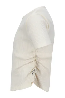 Meisjes t-shirt korte mouw wit