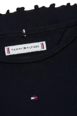 Meisjes t-shirt lange mouw blauw