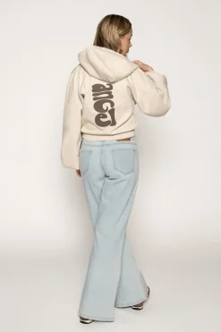Meisjes vest bruin