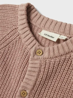 Meisjes vest rose