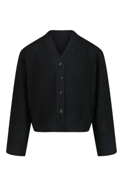 Meisjes vest zwart