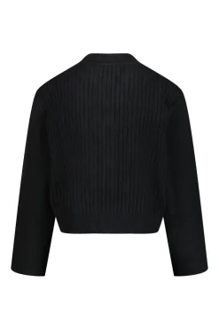 Meisjes vest zwart