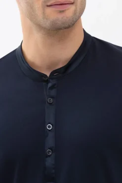 Nachtmode heren pyjama blauw