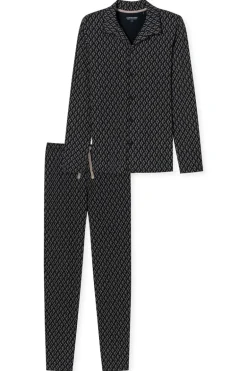 Nachtmode heren pyjama blauw