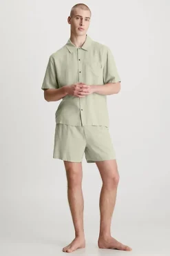 Nachtmode heren pyjama groen