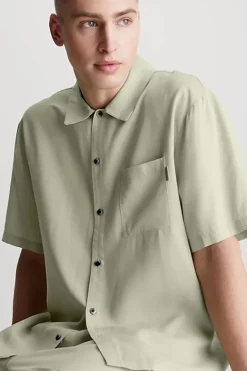 Nachtmode heren pyjama groen