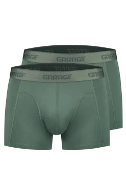 Ondergoed heren boxershort groen