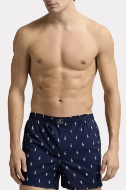 Ondergoed heren boxershort blauw