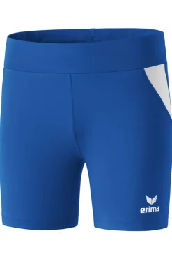 Running dames short tight blauw